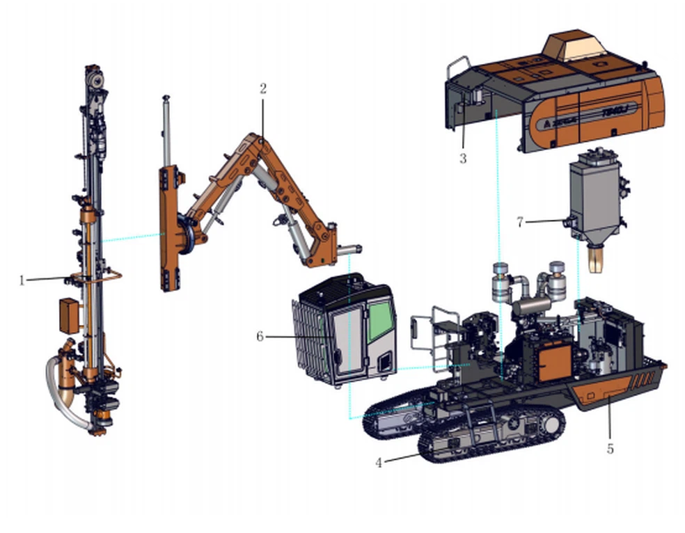 Top Hammer Surface Drill 1 Top Hammer Surface Drill 1